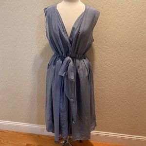 CP Shades silk/cotton blue dress XL. Excellent condition.